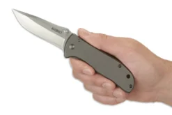 Couteau pliant CRKT DRIFTER 6450S manche inox 9,3cm