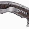 Couteau pliant CRKT FOSSIL COMPACT 5460 manche martelé 10,9cm