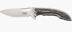 Couteau pliant CRKT FOSSIL COMPACT 5460 manche martelé 10,9cm