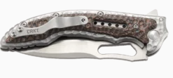 Couteau pliant CRKT FOSSIL COMPACT 5460 manche martelé 10,9cm