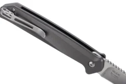 Couteau pliant CRKT HELICAL K500GXP manche alu gris anthracite 11,5cm