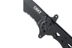 Couteau pliant CRKT M21-10KSF manche acier inox noir 10cm