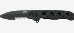 Couteau pliant CRKT M21 manche à trous G10 noir