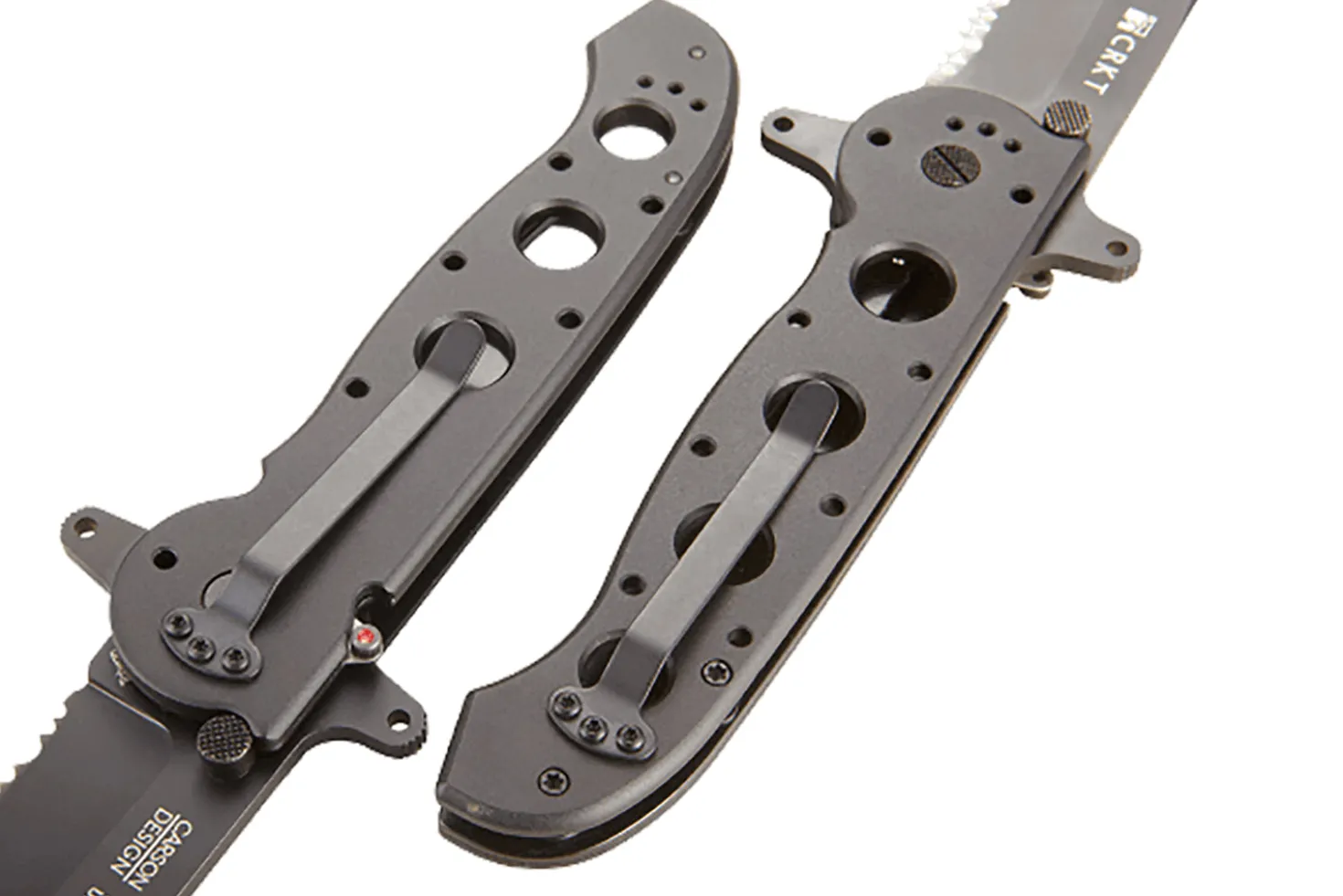 Couteau pliant CRKT M21-14SF manche alu anodisé gris 13,5cm