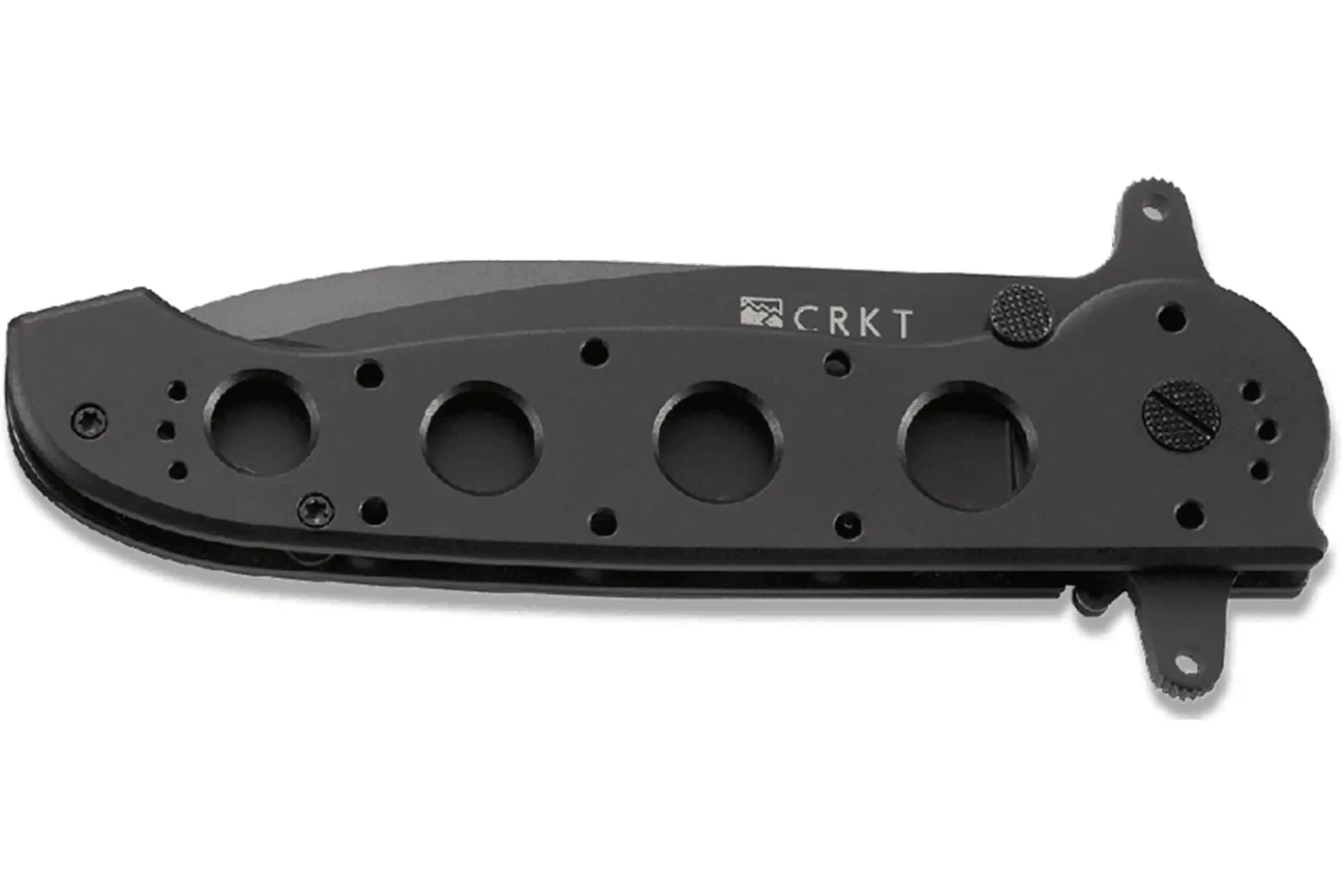 Couteau pliant CRKT M21-14SF manche alu anodisé gris 13,5cm
