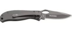 Couteau pliant CRKT PAZODA 6480 manche acier inox 9,1cm