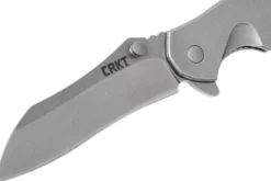 Couteau pliant CRKT RASP 2081 manche acier inox 12,8cm