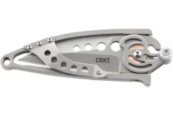 Couteau pliant CRKT Snap Lock 5102N manche acier 420J2 10,5cm