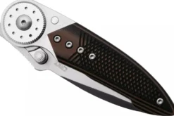 Couteau pliant CRKT Walker 4200.CR manche 10,3cm en G10 noir et marron