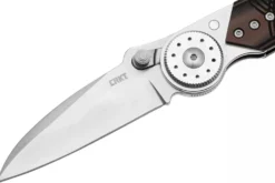 Couteau pliant CRKT Walker 4200.CR manche 10,3cm en G10 noir et marron