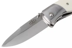 Couteau pliant Fallkniven PXLEY manche Elforyn Super Tusk imitation ivoire 11cm