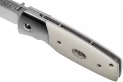 Couteau pliant Fallkniven PXLEY manche Elforyn Super Tusk imitation ivoire 11cm