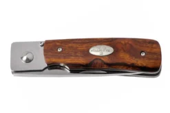 Couteau pliant Fallkniven RL1DI manche Desert Ironwood 9,5cm + étui en daim