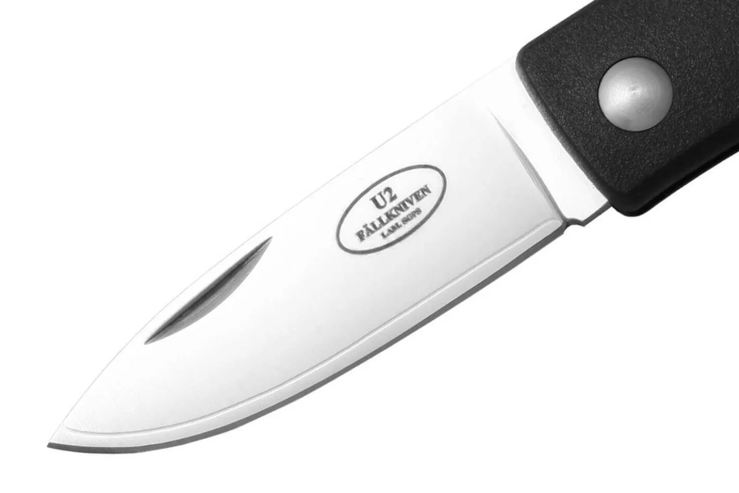 Couteau pliant Fallkniven U2 manche grilon noir 8,6cm