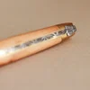 Couteau pliant Forge de Laguiole manche en bois de genévrier 11cm mitres en laiton