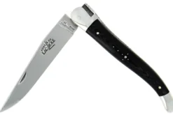 Couteau pliant Forge de Laguiole manche noir 12cm