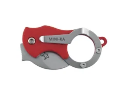 Couteau pliant FOX FX.535R Mini-Ka manche nylon rouge 6cm