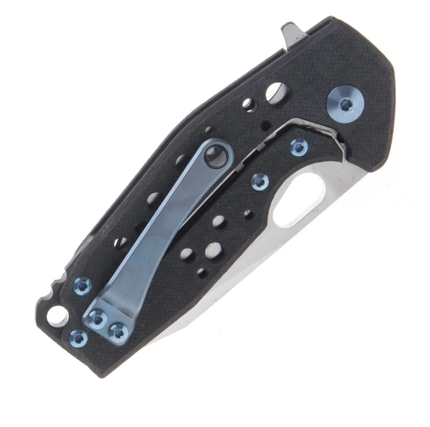 Couteau pliant Fox Suru fibre de carbone noir/titanium 9cm