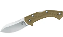 Couteau pliant FOX Zero FX-305G manche martelé beige 10cm