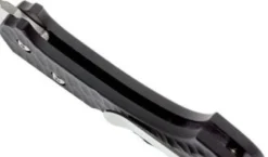 Couteau pliant FOX Zero FX-305 manche martelé noir 10cm