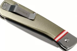 Couteau pliant Gerber Straightlace GE001663 manche en aluminium vert 10,1cm