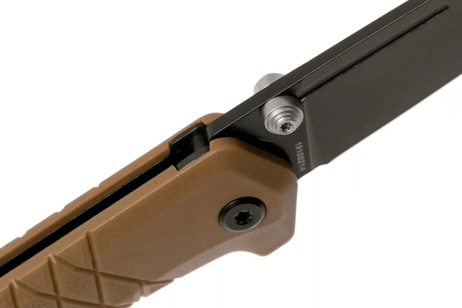 Couteau pliant Gerber Zilch GE001881 blackwashed manche en nylon/fibres de verre coyote 10,3cm