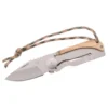 Couteau pliant Herbertz 578208 7.5cm inox/zebra avec lacet