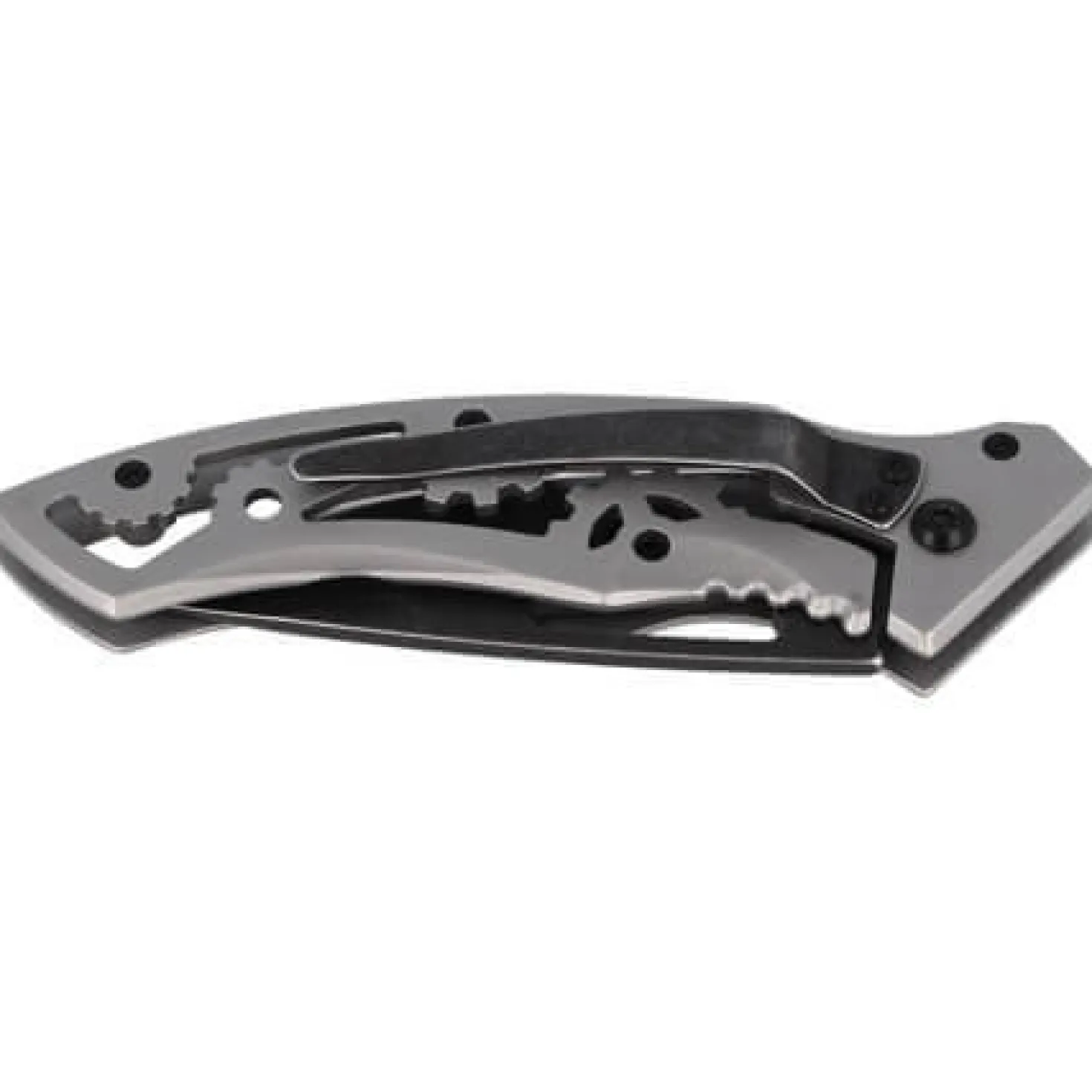 Couteau pliant Herbertz 295112 décor "engrenages" manche 12cm