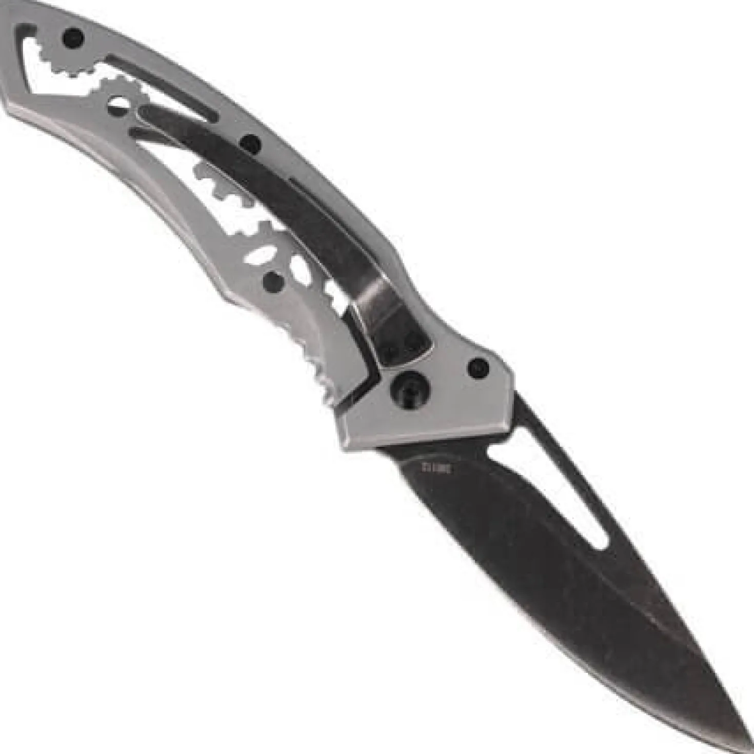 Couteau pliant Herbertz 295112 décor "engrenages" manche 12cm