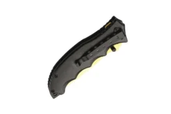 Couteau pliant Herbertz 10000363 lame dorée manche dragon 12cm