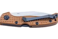 Couteau pliant Herbertz 598911 manche G10 marron antidérapant 10,7cm