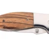 Couteau pliant Herbertz 579810 manche zebrawood avec mitres en acier inox 10cm