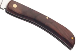 Couteau pliant Herbertz 587010 manche ergonomique en bois de cocobolo 10,5cm
