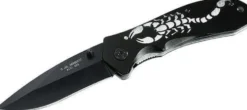 Couteau pliant Herbertz 44067 manche décor scorpion 11cm