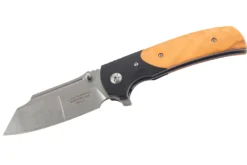 Couteau pliant Herbertz 591112 manche en G10 et bois d'Euonymus 11,7cm