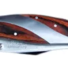Couteau pliant Herbertz 216211 manche métal/pakka 11cm + coffret bois