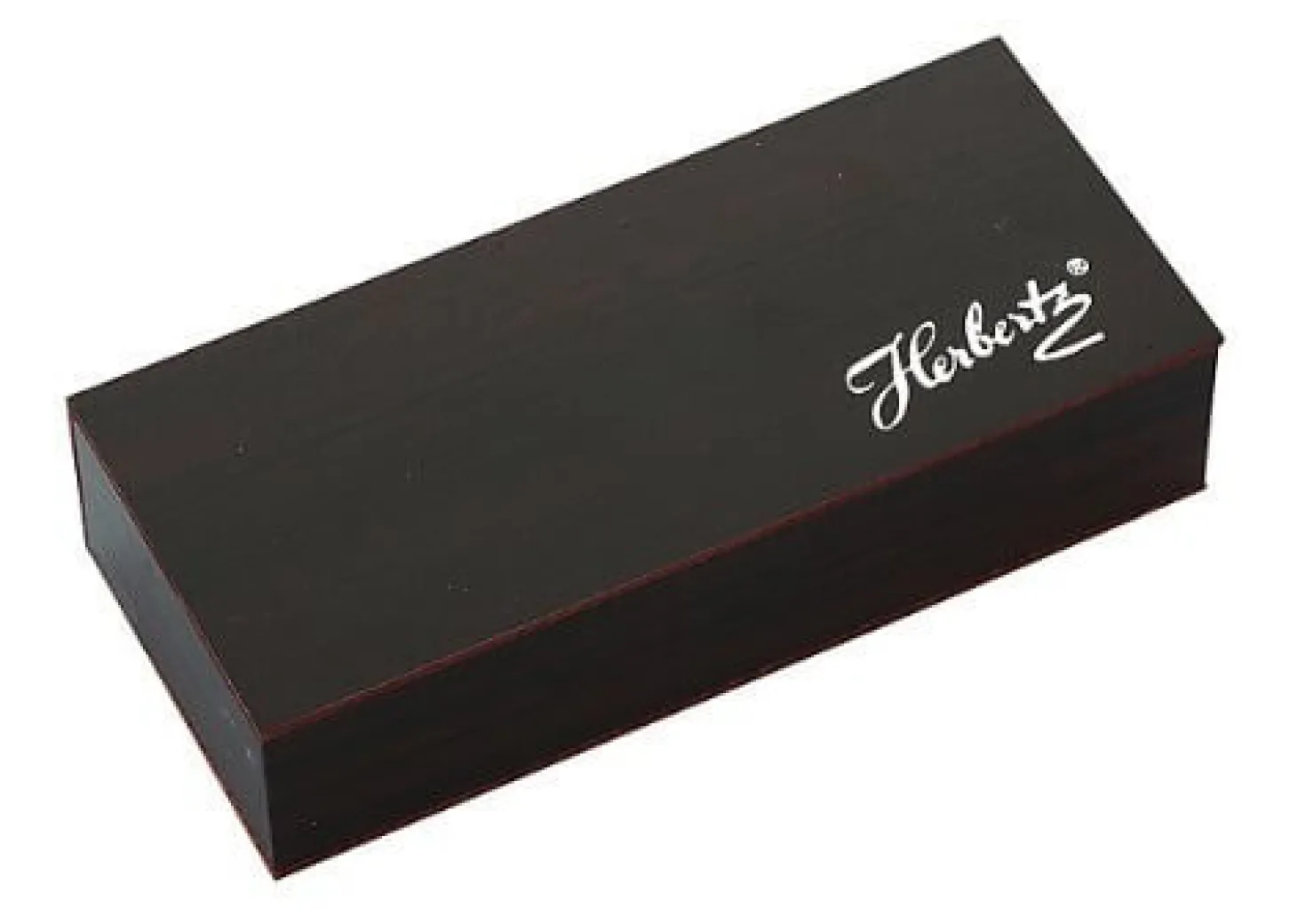 Couteau pliant Herbertz 216211 manche métal/pakka 11cm + coffret bois