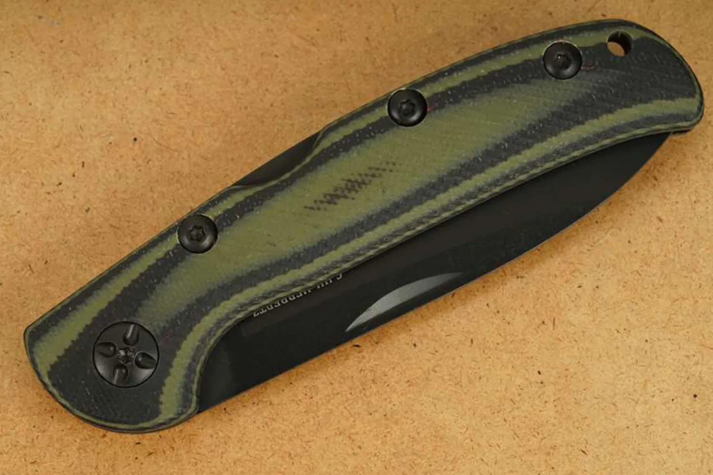 Couteau pliant Herbertz 598711 manche ergonomique G10 bicolore 10,5cm