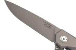 Couteau pliant Herbertz 308812 manche en titane gris 12cm