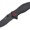 Couteau pliant Herbertz 588712 manche en fibre de verre revêtement noir 11,8cm