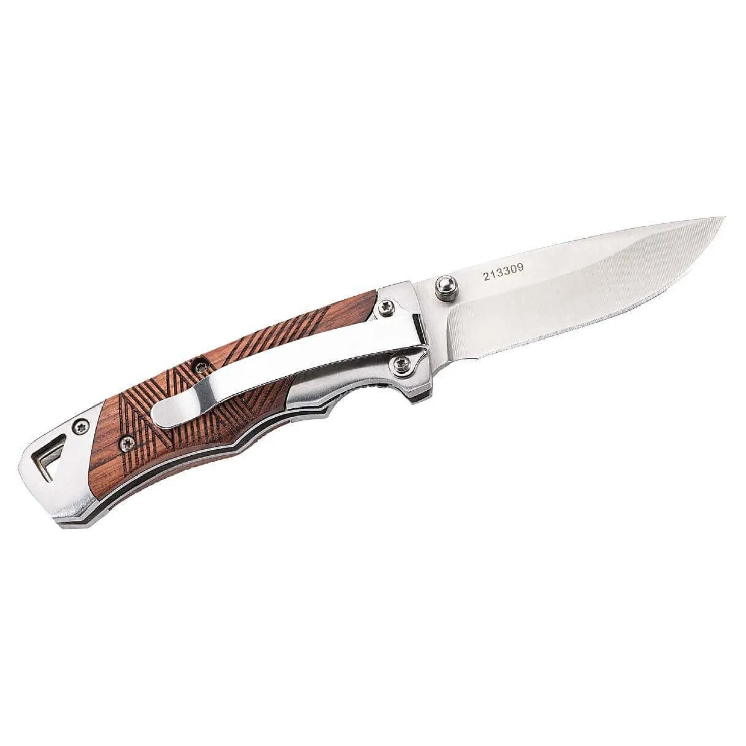Couteau pliant Herbertz 213309 Manche palissandre strié 9cm