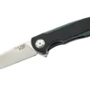 Couteau pliant Herbertz 308912 manche G10 texturé noir et vert 12cm et clip de poche
