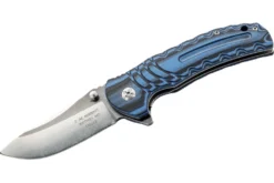 Couteau pliant Herbertz 583212 manche G10 antidérapant bicolore 11,5cm + étui