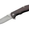 Couteau pliant Herbertz 533010 manche ergonomique en titane grenaillé 10cm