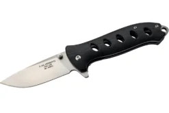 Couteau pliant Herbertz 309612 manche en G10 noir léger et ajouré 12cm