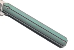Couteau pliant Herbertz 593312 manche fin en titanium vert 11,8cm