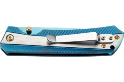 Couteau pliant Herbertz 591811 Titanblue tout inox 11cm