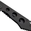 Couteau pliant Herbertz 587510 tout inox revêtement noir manche 10cm