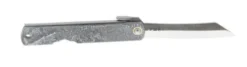 Couteau pliant Higonokami 2673 acier carbone manche gravé 10cm noir