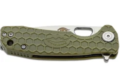 Couteau pliant Honey Badger Flipper Small 01HO010 manche nylon / fibres de verre vert kaki 9,4cm